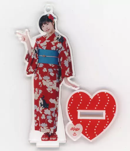 加賀楓(モーニング娘。’19)/加賀温泉郷 フィギュアスタンドキーホルダー 加賀温泉郷観光大使グッズ Hello! Projectオフィシャルショップ限定