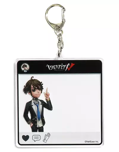 囚人(ルカ・バルサー) アクリルキーホルダー 「Identity V 第五人格 in ナンジャタウン」 ミニゲーム 不思議な本 A賞
