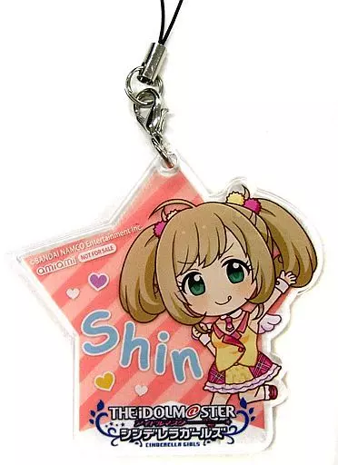 佐藤心(ぷちデレラ) アクリルストラップ 「ドリームテック アイドルマスター シンデレラガールズ [常夏パラダイス] 佐藤心 1/8 完成品フィギュア」 あみあみ限定特典