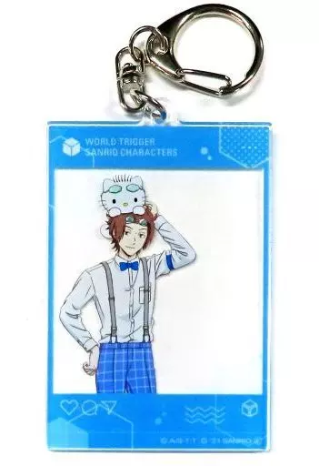 ★新品★ワールドトリガー【迅悠一】サンリオ★フレームアクリルキーホルダー 駿河屋 -<中古>迅悠一 「ワールドトリガー×サンリオキャラクターズ