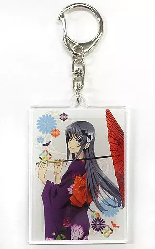 桜島麻衣(半身) 「青春ブタ野郎はバニーガール先輩の夢を見ない 描き下ろしイラスト 和風ハロウィンver. トレーディングアクリルキーホルダー」