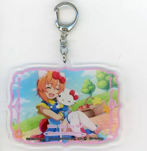 竜宮レナ×ハローキティ 「ひぐらしのなく頃に 命×サンリオキャラクターズ アクリルキーホルダー 01」
