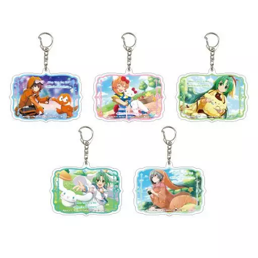 全5種セット 「ひぐらしのなく頃に 命×サンリオキャラクターズ アクリルキーホルダー 01」