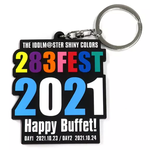 ロゴ 公式キーホルダー 「THE IDOLM＠STER SHINY COLORS 283フェス 2021 Happy Buffet!」