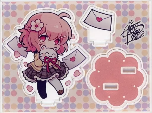 アクリルスタンド・アクリルパネル　nqrse なるせちゃんのアクリルスタンド(春)（枠欠品）