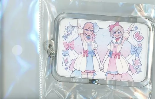 澁谷かのん＆唐可可 カバーキーホルダー 第3話 エンドカードver. 「ラブライブ!スーパースター!! プレミアムショップ in ラフォーレ原宿」
