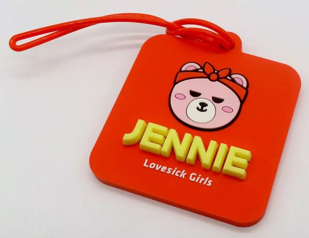 ジェニー KRUNK X BLACKPINKラバータグ(Lovesick Girls) 「CD THE ALBUM -JP Ver.-」 リリース記念グッズ