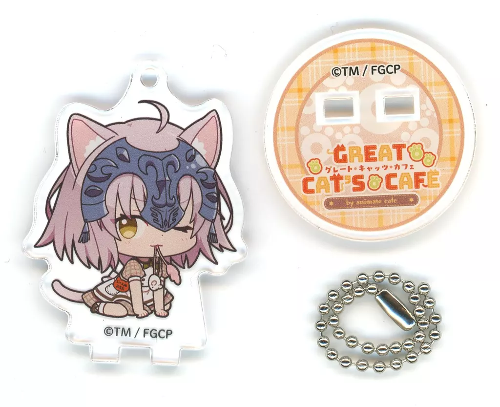 ジャンヌ・ダルク〔オルタ〕 「Fate/Grand Carnival×animatecafe トレーディングアクリルスタンドキーホルダー」