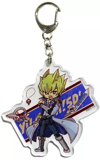 ジャック・アトラス(遊☆戯☆王5D’s) 「遊☆戯☆王5D’s＆遊☆戯☆王ZEXAL POP UP SHOP in 池袋スキマストア アクリルキーホルダー グラフアートデザイン」