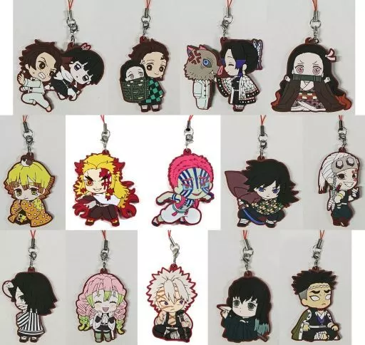 全14種セット 「鬼滅の刃 滅!カプセルラバーマスコット10」