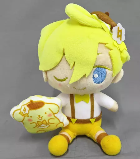 六弥ナギ ぬいぐるみキーホルダー 「アイドリッシュセブン×サンリオキャラクターズ」