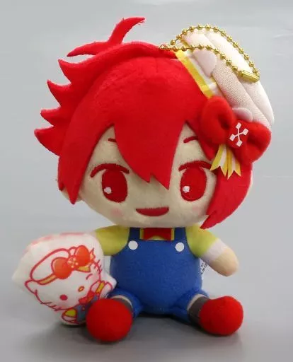 七瀬陸 ぬいぐるみキーホルダー 「アイドリッシュセブン×サンリオキャラクターズ」