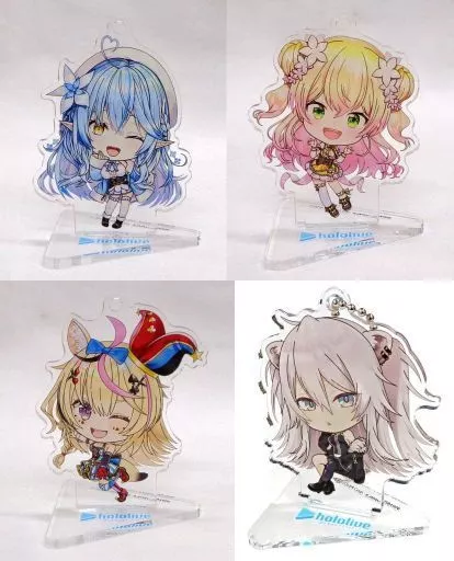 全4種セット 「バーチャルYouTuber ホロライブ アクリルスイングコレクション ～5期生～」
