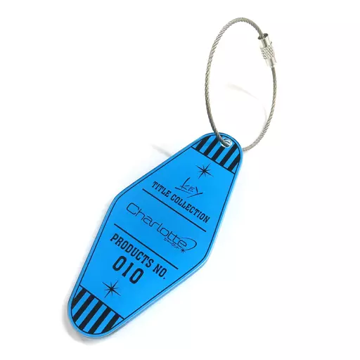 ロゴ モーテルキーホルダー 「Charlotte」 VA購買部出張所 鍵くじ 2021Summer