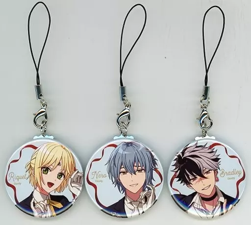 リケ＆ブラッドリー＆ネロ 缶ストラップ3個セット 「魔法使いの約束」 spoon.2Di vol.74 応募者全員サービス