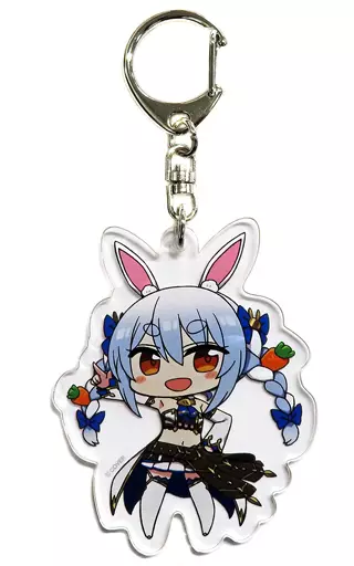 兎田ぺこら 「バーチャルYouTuber ホロライブ HOLOLIVE FANTASY 1st LIVE FAN FUN ISLANDカフェ in E-DINER池袋 トレーディングアクリルキーホルダー」