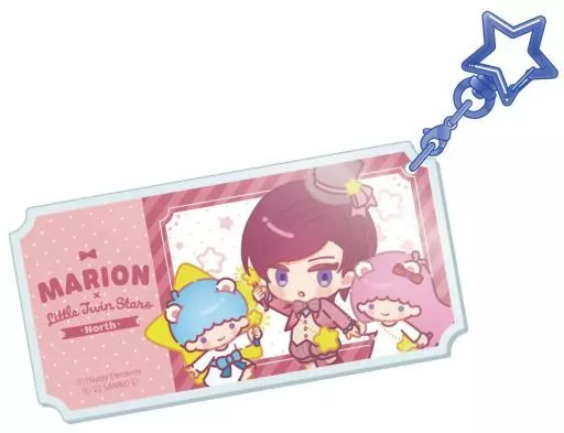 マリオン・ブライス×リトルツインスターズ 「エリオスライジングヒーローズ×サンリオキャラクターズ トレーディングキーホルダー Vol.2」