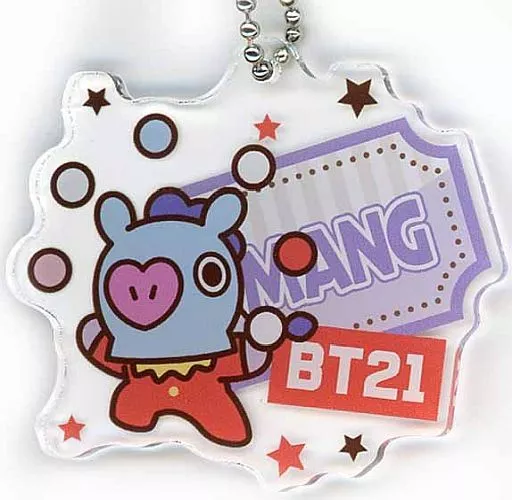 MANG(ジェイホープ) BT21 CIRCUS アクリルキーホルダー ドン・キホーテ限定描き下ろしグッズ