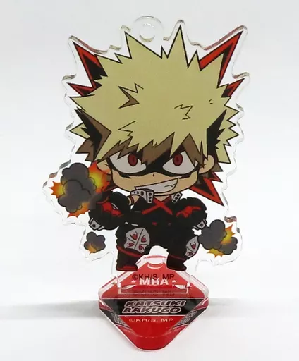 爆豪勝己 PLUS ULTRA デフォルメ アクリルスタンドキーホルダー 「僕のヒーローアカデミア PLUS ULTRA SQUARE-プルス ウルトラ スクエア-」