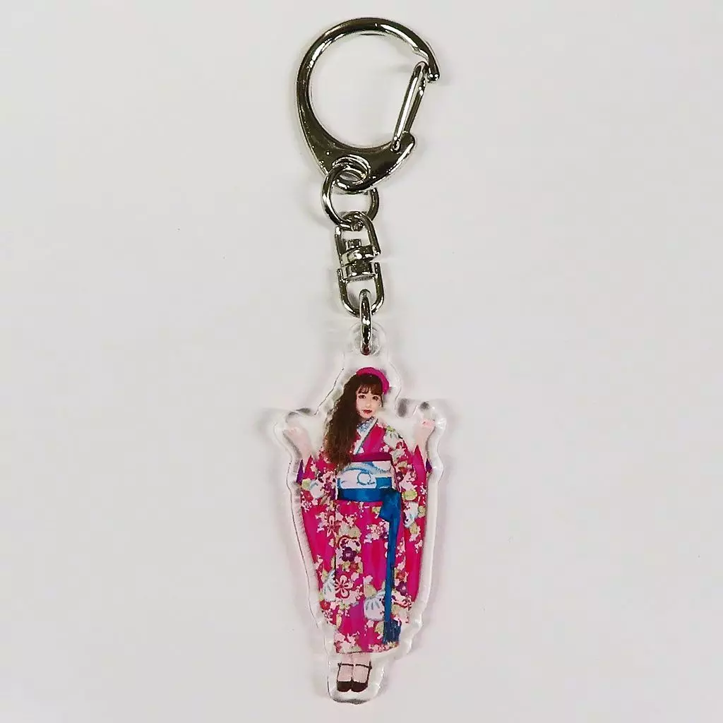佐々木彩夏 バレイベ2021着物 アクリルキーホルダー 「ニッポン放送 ももいろクローバーZ ももクロくらぶxoxo～バレンタイン DE NIGHT だぁ～Z!2021『裏』/『表』」 受注限定