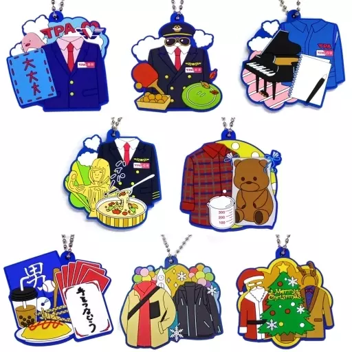 おっさんずラブ ラバーキーホルダー てんくぅん ラバーキーホルダー 緑（春田創一） / おっさんず