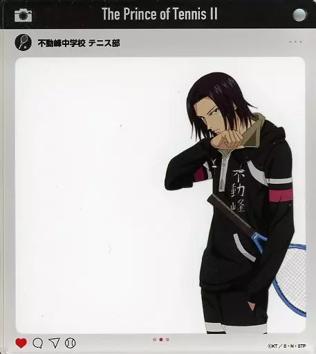 伊武深司 「新テニスの王子様 アニメ「テニスの王子様」シリーズ 20th Anniversary POP UP SHOP in マルイ ～地区大会編～ トレーディングSNS風アクリルキーホルダー」