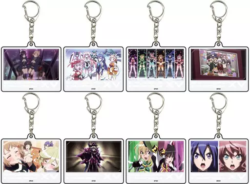 全8種セット 「戦姫絶唱シンフォギアＸＶ アクリルキーホルダー 04.場面写ver. (版権素材)」