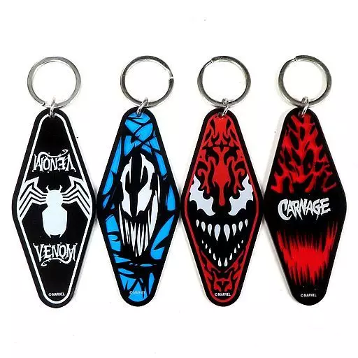 全4種セット アクリルモーテルキー 「Happyくじ MARVEL ヴェノム」 F賞