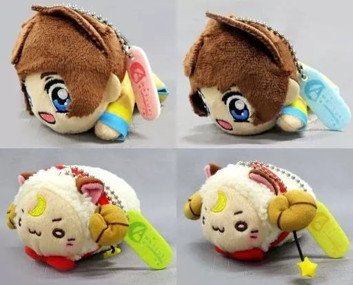 全4種セット 寝そべりキーチェーンマスコット 「天月-あまつき-」