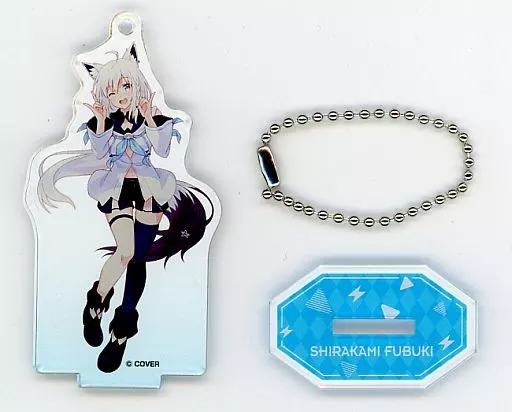 白上フブキ アクリルスタンドキーホルダー フェスティバルver. 「バーチャルYouTuber ホロライブ ヴァイスシュヴァルツ＆Reバース presents ホロライブプロダクションフェスティバル」