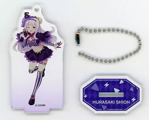 紫咲シオン アクリルスタンドキーホルダー フェスティバルver. 「バーチャルYouTuber ホロライブ ヴァイスシュヴァルツ＆Reバース presents ホロライブプロダクションフェスティバル」