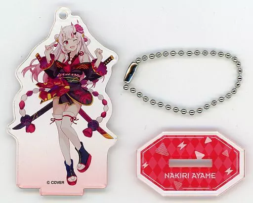 百鬼あやめ アクリルスタンドキーホルダー フェスティバルver. 「バーチャルYouTuber ホロライブ ヴァイスシュヴァルツ＆Reバース presents ホロライブプロダクションフェスティバル」