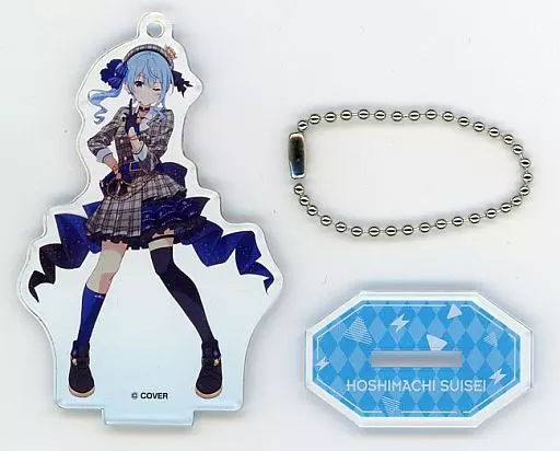 星街すいせい アクリルスタンドキーホルダー フェスティバルver. 「バーチャルYouTuber ホロライブ ヴァイスシュヴァルツ＆Reバース presents ホロライブプロダクションフェスティバル」