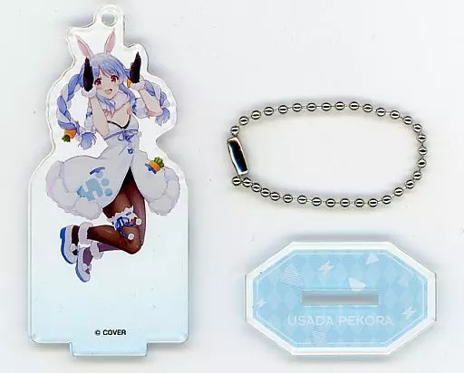 兎田ぺこら アクリルスタンドキーホルダー フェスティバルver. 「バーチャルYouTuber ホロライブ ヴァイスシュヴァルツ＆Reバース presents ホロライブプロダクションフェスティバル」