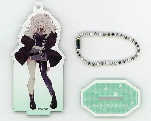 獅白ぼたん アクリルスタンドキーホルダー フェスティバルver. 「バーチャルYouTuber ホロライブ ヴァイスシュヴァルツ＆Reバース presents ホロライブプロダクションフェスティバル」