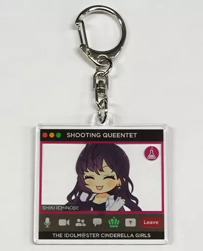 一ノ瀬志希 「アイドルマスター シンデレラガールズ×SCRAP SHOOTING QUEENTET～離れていてもプロデュース!～ トレーディングアクリルキーホルダー」