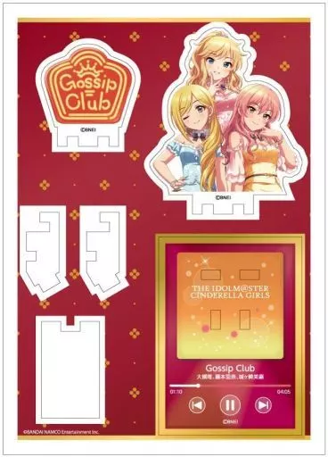 GossipClub ナウプレ♪ アクリルジオラマスタンド 「アイドルマスター シンデレラガールズ」