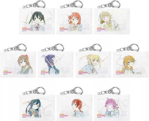 全10種セット 「ラブライブ!虹ヶ咲学園スクールアイドル同好会 ミニチュアキャンバスキーホルダー C.第3弾」