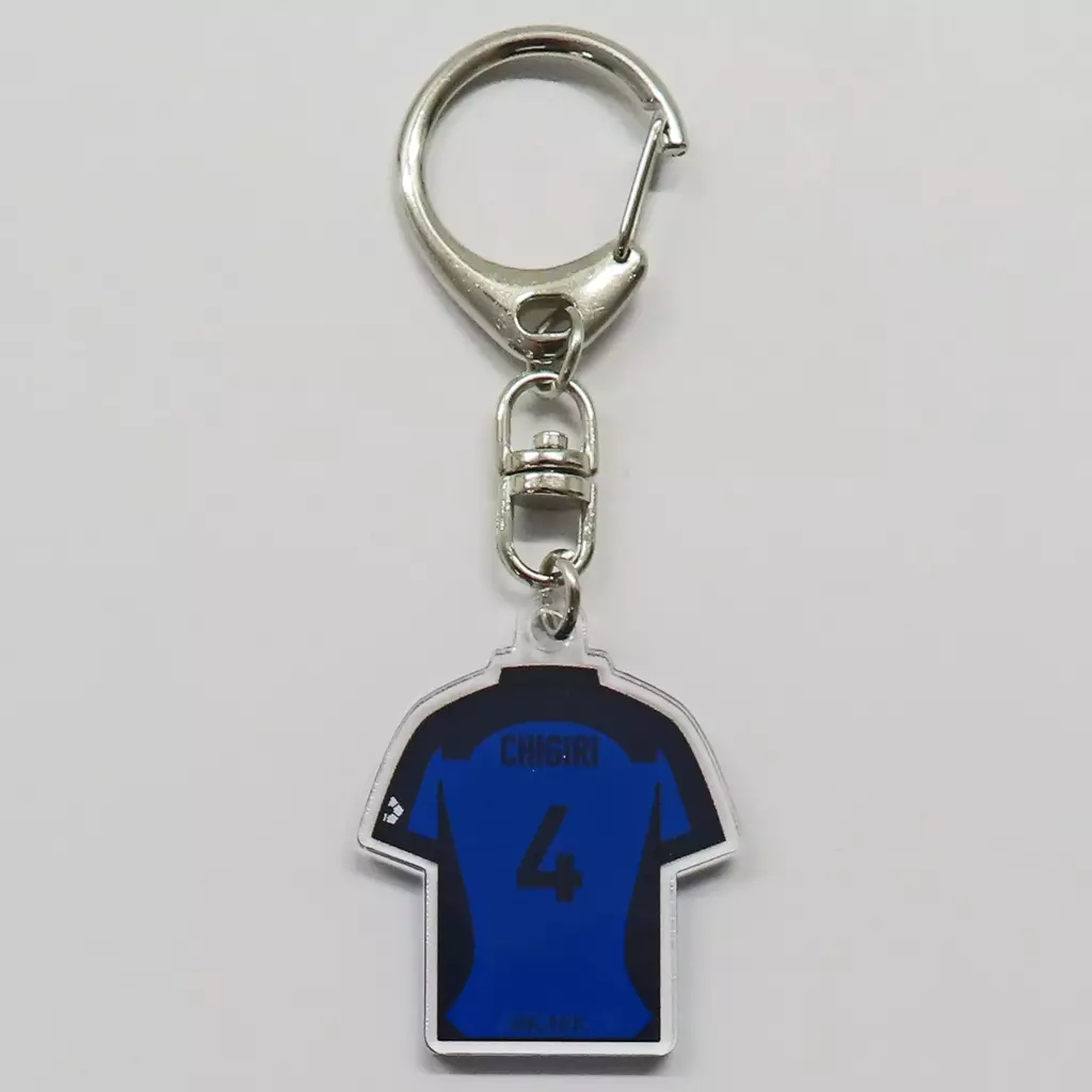 千切豹馬 「ブルーロック×PRINCESS CAFE ユニフォームアクリルキーホルダー」