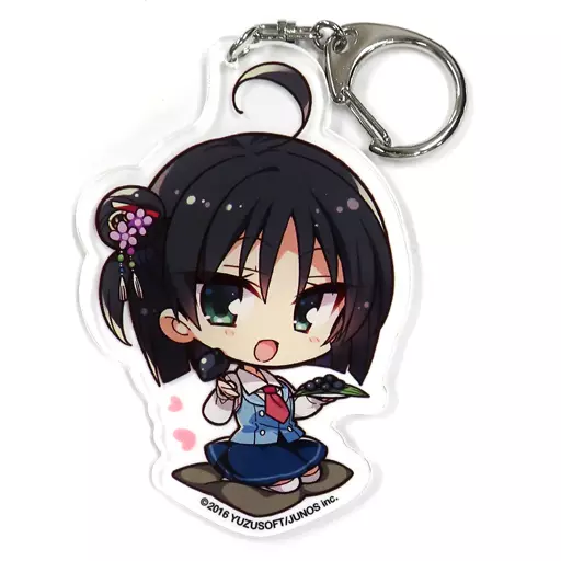 C91限定 千恋万花 常陸茉子 アクリル キングキーホルダー ゆず