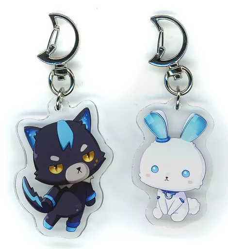 うるふん＆らびっちゅ アクリルキーホルダー2個セット 「PCソフト LUNARiA -Virtualized Moonchild- 豪華限定版」 同梱特典