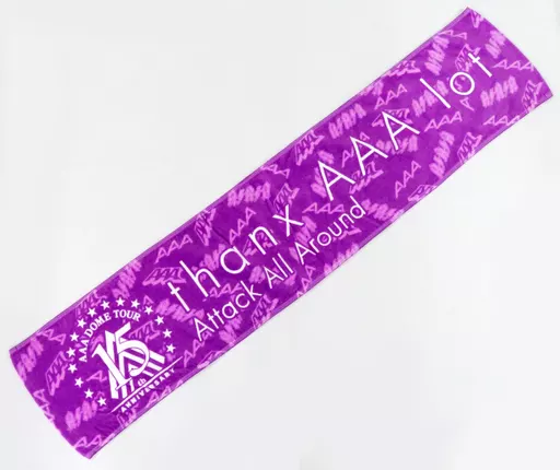 AAA タオル　宇野実彩子　紫 駿河屋 -<中古>宇野実彩子 マフラータオル-PURPLE- 「AAA DOME TOUR