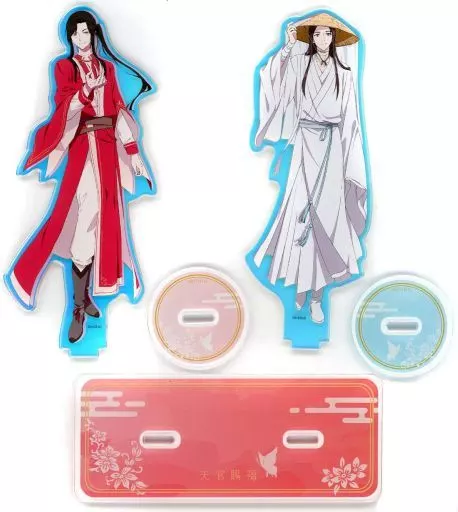 アクリルスタンド・アクリルパネル　謝憐＆三郎 オーロラアクリルスタンドセット(2個セット) 「天官賜福」
