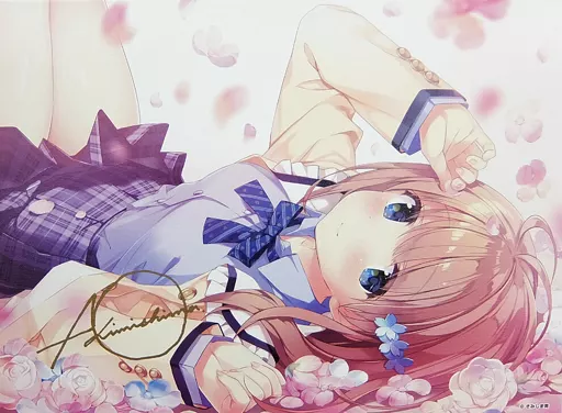 きみしま青　直筆サイン入りF6キャンパスアート　01咲希 駿河屋 -<中古>咲希 growing fonder キャンバスアート01(きみしま青