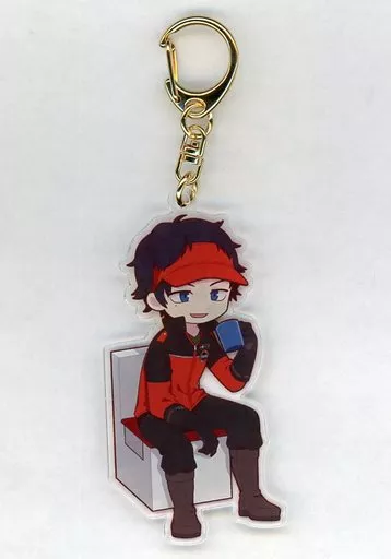 隠岐孝二 アクリルキーホルダー ブレイクタイムver. 「ワールドトリガー 三門の四季を駆けるプロジェクト ～桜花の出逢い・春爛漫～」