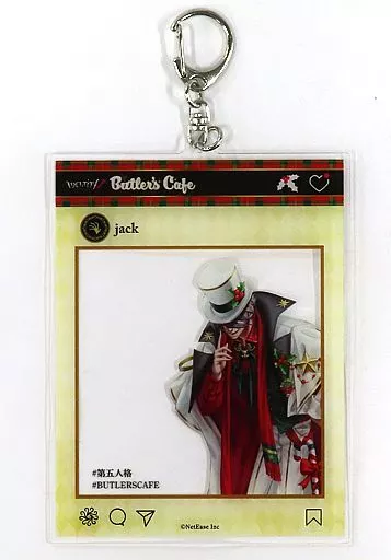 リッパー(ジャック) 「Identity V 第五人格 常設カフェ(BUTLER’S CAFE) in SWEETS PARADISE 第4弾 トレーディングSNS風アクリルキーホルダー」