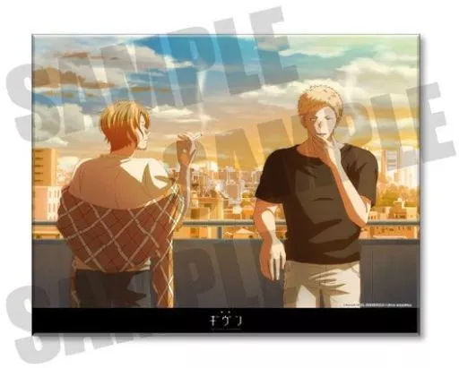 雑貨　中山春樹＆梶秋彦 描き下ろしイラスト メタライズアート 「映画 ギヴン」