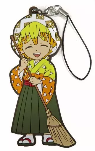 我妻善逸 オリジナルラバーストラップ 「鬼滅の刃×ピザーラ」