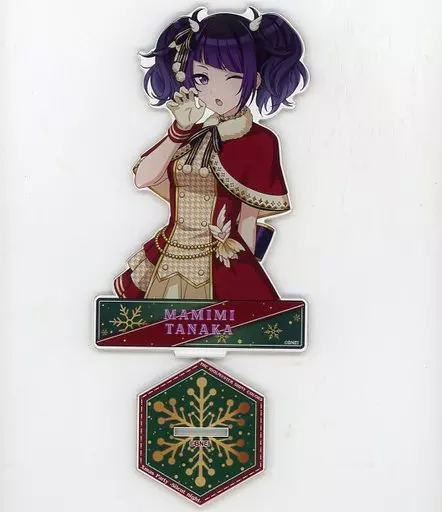 田中摩美々(Silent night ver.) 公式アクリルスタンド 「THE IDOLM＠STER SHINY COLORS Xmas Party -Silent night-」