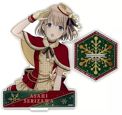 芹沢あさひ(Silent night ver.) 公式アクリルスタンド 「THE IDOLM＠STER SHINY COLORS Xmas Party -Silent night-」